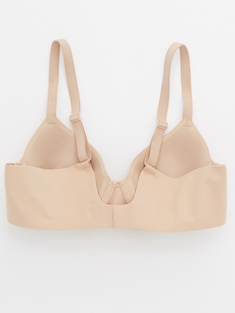 AERIE | SMOOTHEZ FULL COVERAGE LIGHTLY LINED BRA | SIZE 38C COLOR SANDS - Picture 2 of 11